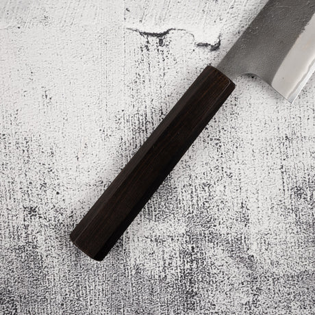 하츠코코로 x 요시카네 백2강 쿠로우치 나시지 스텐클래드 K팁 규토(셰프나이프) 210mm 에보니 핸들