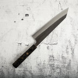 Yoshikane White 2 KU Nashiji K-tip Gyuto 210mm Carbon Fiber Handle