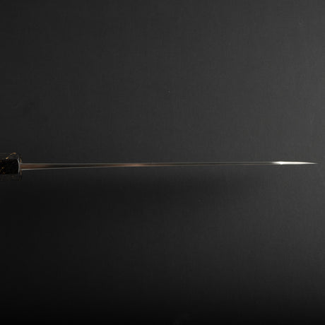 Yoshikane White 2 KU Nashiji K-tip Gyuto 210mm Carbon Fiber Handle