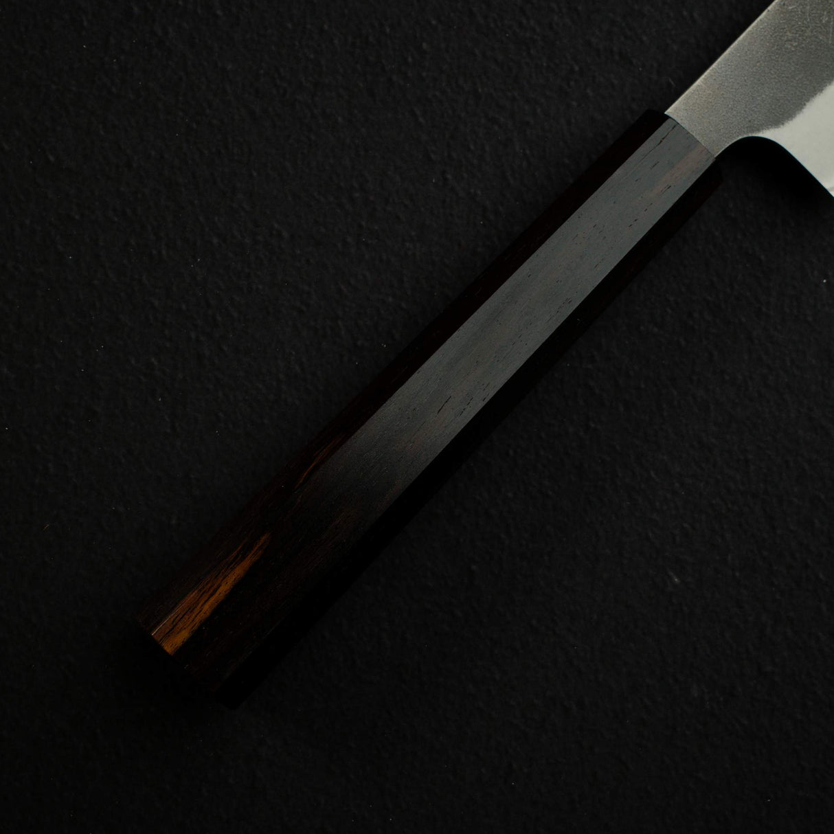 Yoshikane White 2 KU Nashiji Sujihiki 240mm, Stainless Clad Ebony by Hatsukokoro