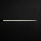 Yoshikane White 2 KU Nashiji Sujihiki 240mm, Stainless Clad Ebony by Hatsukokoro