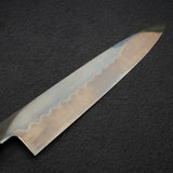 Exotic: Yoshikazu Ikeda White 1 Mizu-Honyaki Kachikaeshi Gyuto 240mm Ebony Set