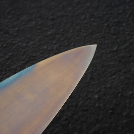 Exotic: Yoshikazu Ikeda White 1 Mizu-Honyaki Kachikaeshi Gyuto 240mm Ebony Set