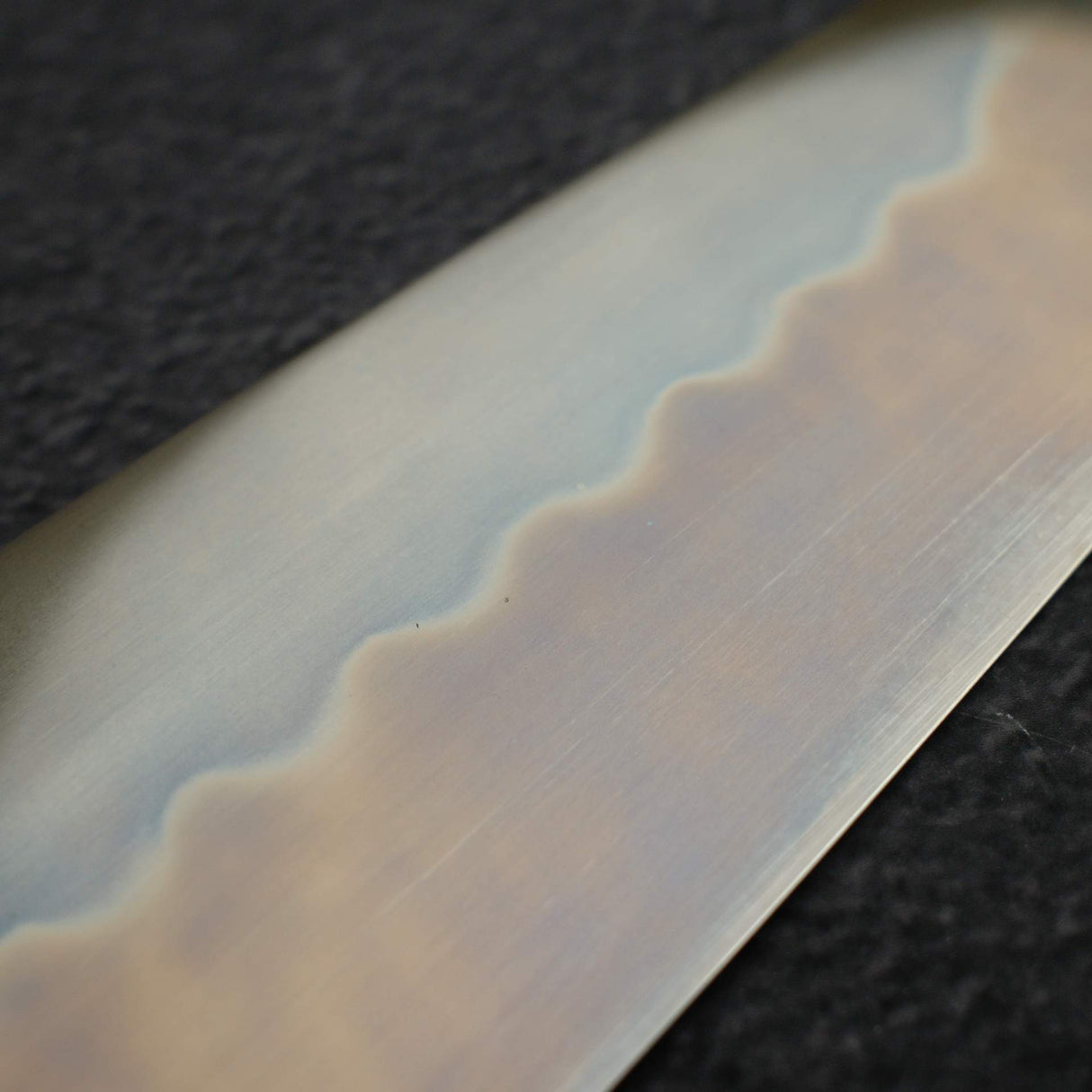 Exotic: Yoshikazu Ikeda White 1 Mizu-Honyaki Kachikaeshi Gyuto 240mm Ebony Set
