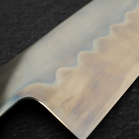 Exotic: Yoshikazu Ikeda White 1 Mizu-Honyaki Kachikaeshi Gyuto 240mm Ebony Set