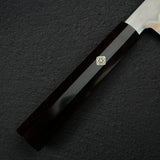 Exotic: Yoshikazu Ikeda White 1 Mizu-Honyaki Kachikaeshi Gyuto 240mm Ebony Set