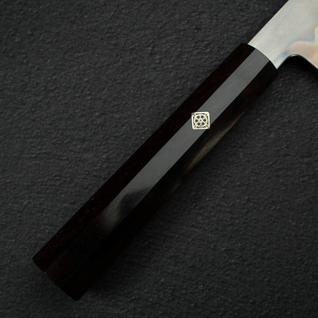 Exotic: Yoshikazu Ikeda White 1 Mizu-Honyaki Kachikaeshi Gyuto 240mm Ebony Set