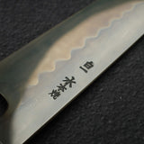 Exotic: Yoshikazu Ikeda White 1 Mizu-Honyaki Kachikaeshi Gyuto 240mm Ebony Set