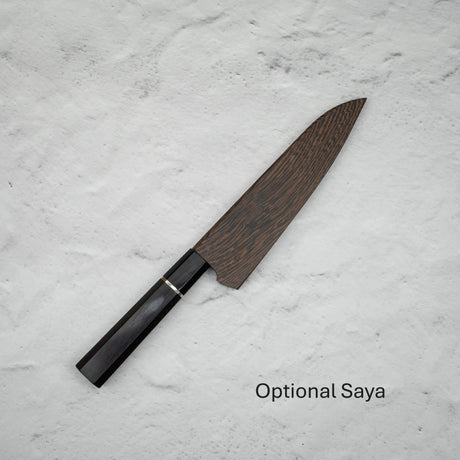 카토 요시미 SG2 경면 다마스커스 페티 150mm 에보니 핸들