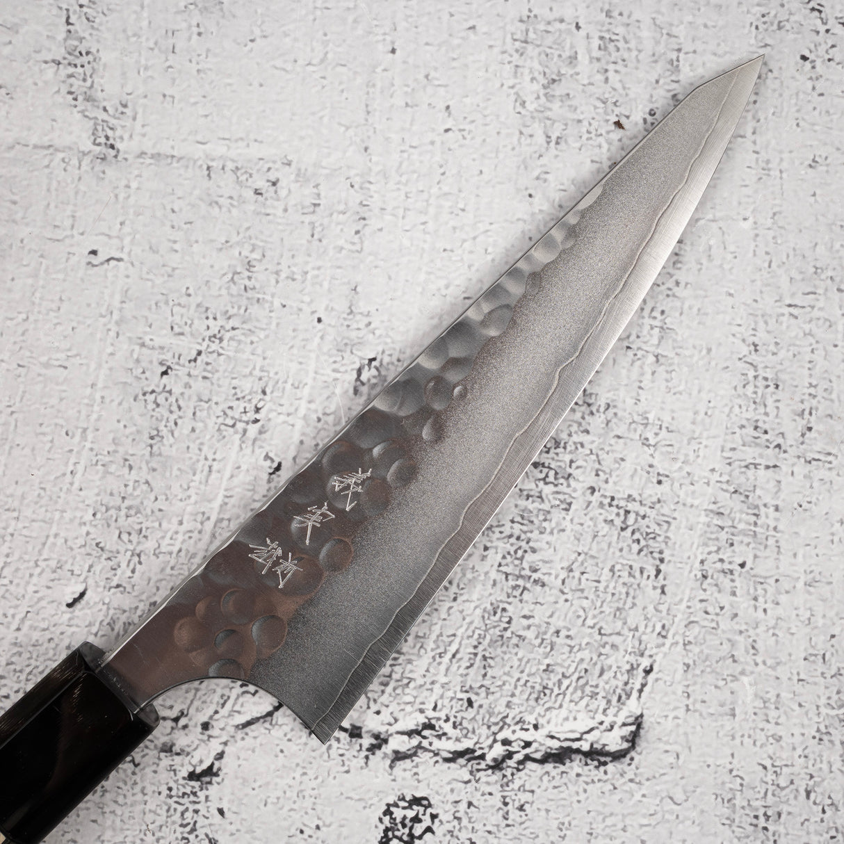 Yoshimi Kato Ginsan Tsuchime Honesuki  Double-bevel 150mm