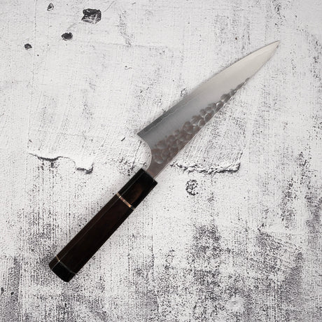 Yoshimi Kato Ginsan Tsuchime Honesuki  Double-bevel 150mm