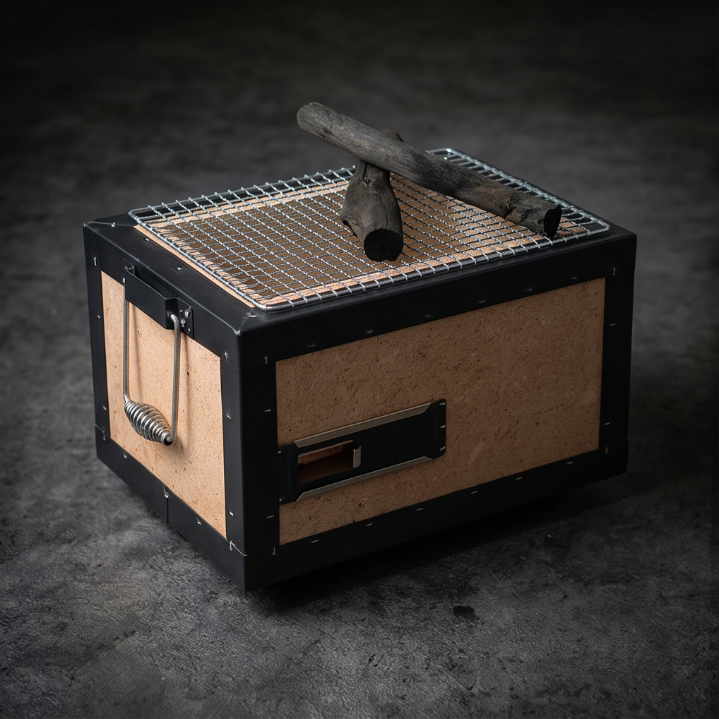 Okunoto Japanese Konro Hibachi Grill Small BBQ