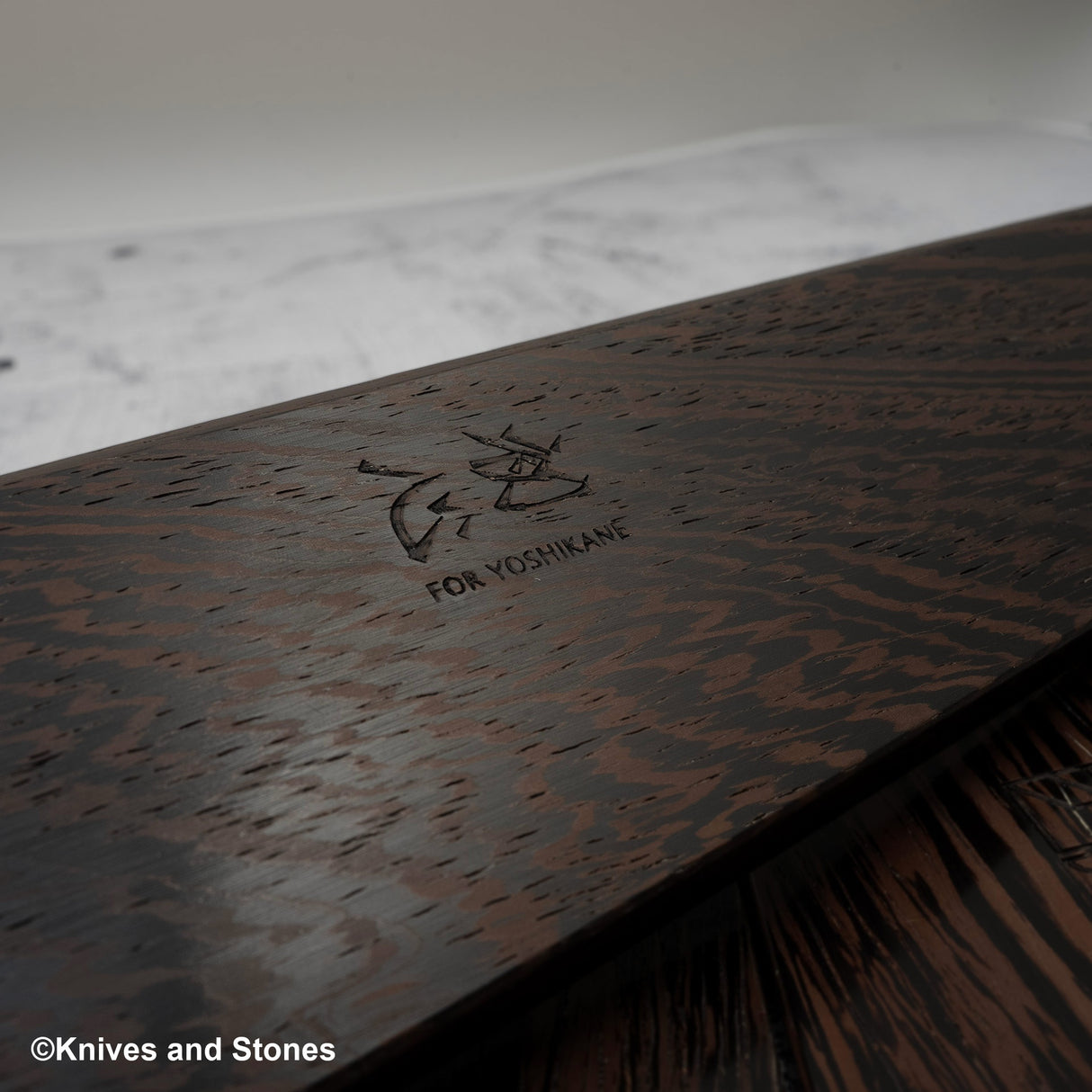 K&S Custom Wenge Saya for Hatsukokoro x Yoshikane