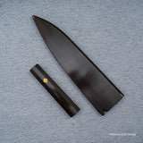 K&S 규토 마그네틱 사야 & 핸들 세트 240mm 안정화 컬리 메이플 / 에보니