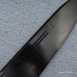 K&S 규토 마그네틱 사야 & 핸들 세트 240mm 안정화 컬리 메이플 / 에보니
