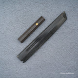 K&S Magnetic Sakimaru Saya  & Handle Set Stabilized Curly Maple / Ebony / Pau Rosa