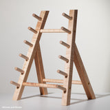 K&S Hardwood Knife Stand (Rack) 6 Slots