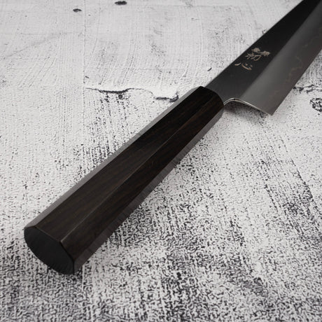 Hatsukokoro x Nakagawa Ginsan Wide-bevel K tip Gyuto 240mm