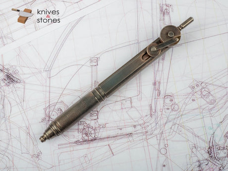 Bolt Action Pen - Steam Shift Pen Gunmetal by Hidetoshi Nakayama
