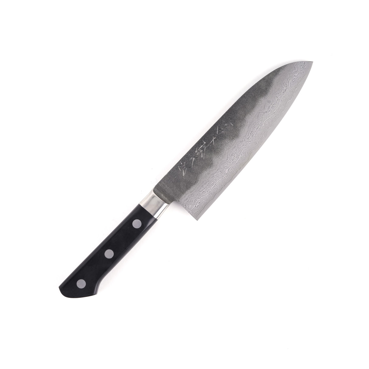 토지로 VG10 다마스커스 산토쿠(다용도칼) 170mm 웨스턴핸들 TA-SA170
