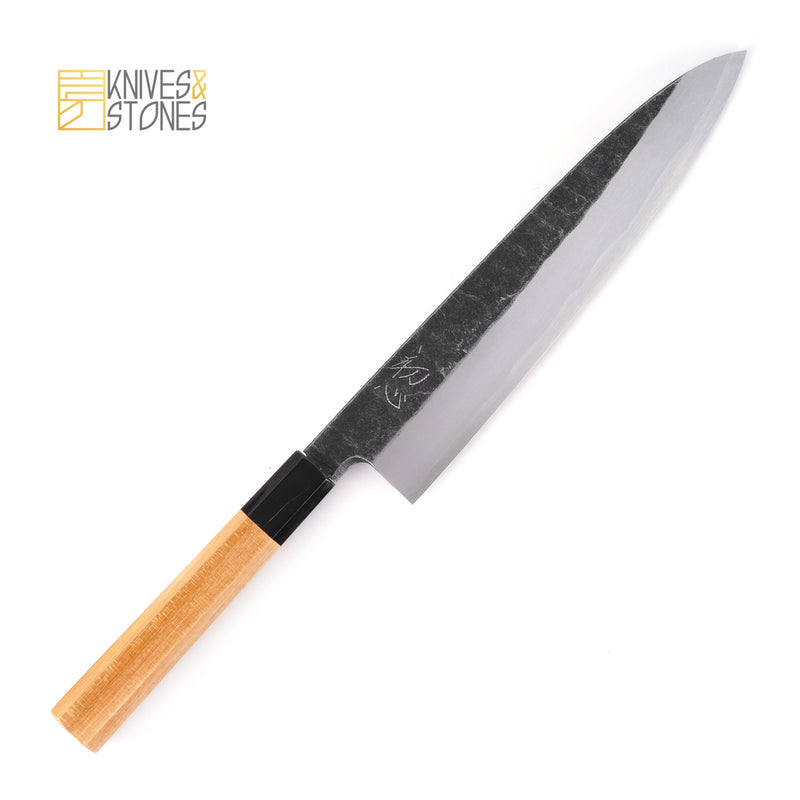 묘진 시라사기 청2강 쿠로우치 외날 규토(셰프나이프) 210/240mm