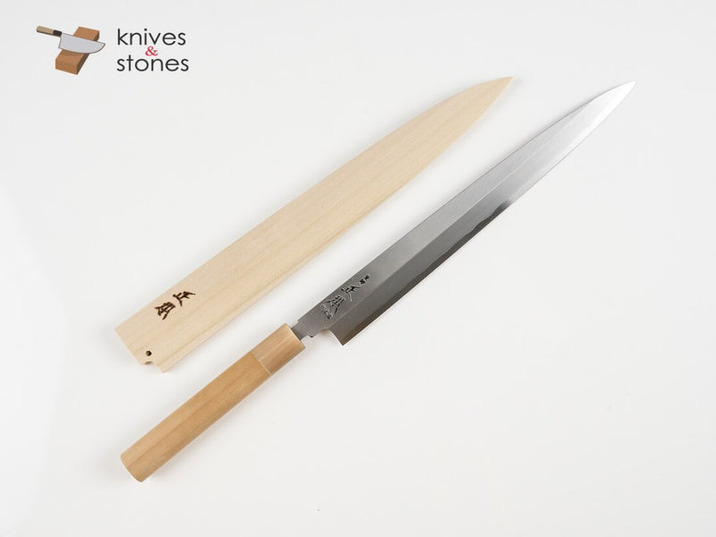 마사모토 소혼텐 KI 혼가스미 백1강 야나기바(사시미칼) 330mm 사야 포함